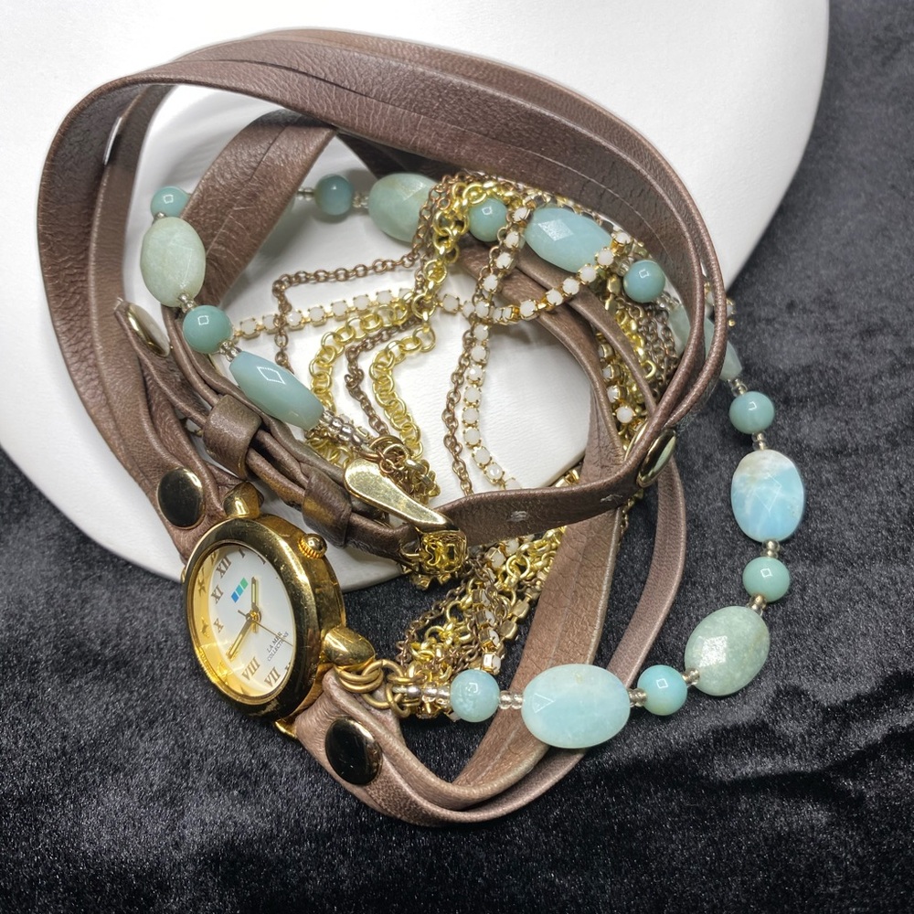 La Mer Vintage Rap Around Watch Excellent Conditi… - image 3